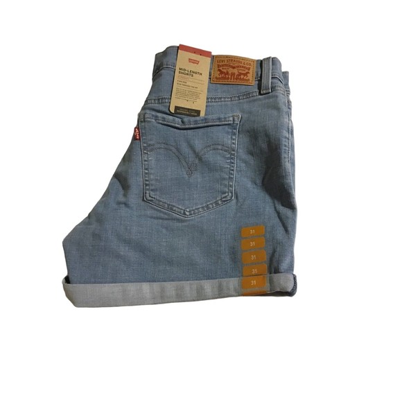 Levi Strauss Mid Length shorts NWT Size 31 - Picture 9 of 9